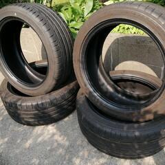 夏タイヤ4本セットBSポテンザS001中古225/45R17