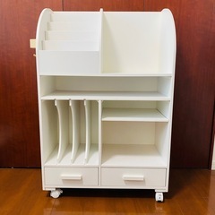 子ども用ランドセルラック　学習用品棚　　本棚