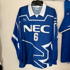 モンテディオ山形の前進のNEC山形時代のシャツ『6』番
