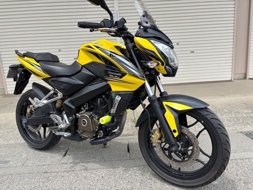 ⭐️自賠責3年付きですぐ乗れる❗️Kawasaki.Pulser200NS⭐️オイル・プラグなど新品交換済みで快調⭐️