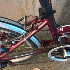 折りたたみ自転車（Mini AL-FDB207）の画像
