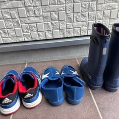 converse、adidas靴まとめての画像