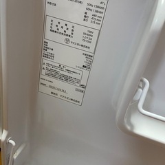 1ドア冷蔵庫の画像