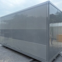 No.925 アルミバン 2t ロング 車  アルミ 箱 バイク 倉庫 トラック コンテナ 米 保管庫 物置 DIYの画像