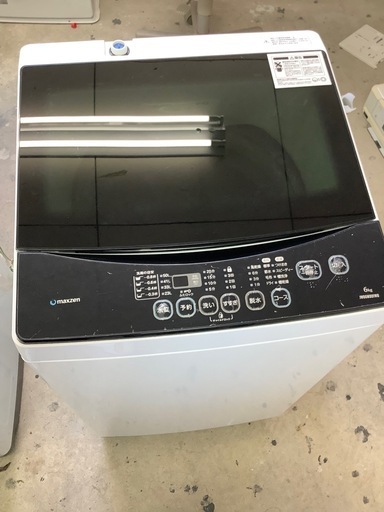 OMAXZEN JW06MD01WB 洗濯機 6.0kg 年齢2018綺麗 動作品 保証付き