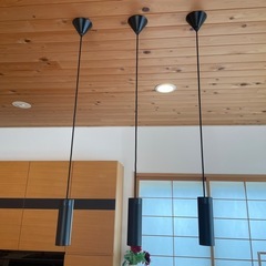 ペンダント照明器具3灯