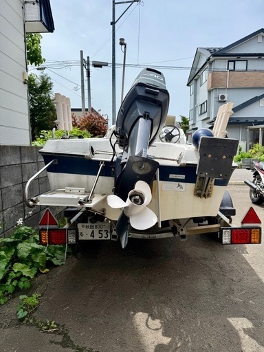 週末値下げ　YAMAHA  FISH-15 CUSTOM   ボートトレーラー    