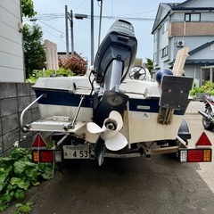 週末値下げYAMAHA FISH-15 CUSTOM ボートトレーラー (フジタ) 東大館の 