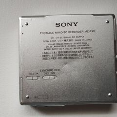SONY　MD　録音タイプの画像