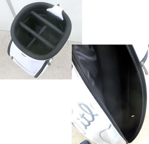 中古品 タイトリスト キャディバッグ ホワイト CB991 Titleist