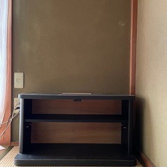 テレビ台　黒　リメイク済み