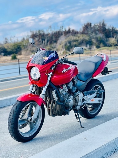 【譲渡先決定につき取置中】ホーネット250 ヤマモトspecA付き 低走行