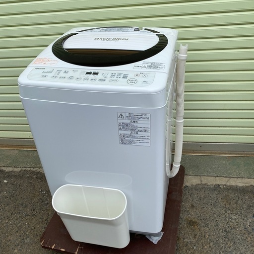 K008☆TOSHIBA製☆2017年製10.0㌔洗濯機☆6ヶ月間保証付き☆近隣配送