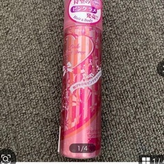 新品☆ラメ入り　ボディー＆ヘアスプレー　ピンクの画像