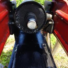 おかげ様で決まりました、ありがとうございました。エンジン式薪割り機　27トン訳アリ品の画像