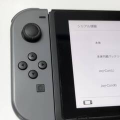 Nintendo Switch 本体 HAC-001/2018年製の画像