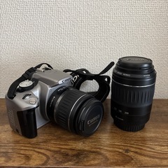 【大幅値下げ・美品】Canon EOS Kiss Digital N ダブルレンズキット デジタル 一眼レフの画像
