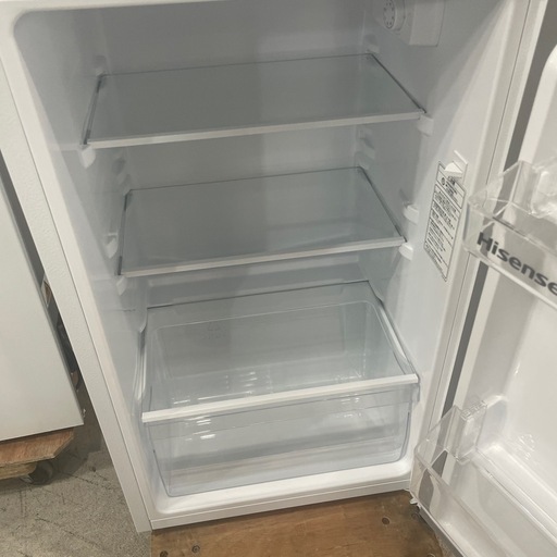 配達可【ハイセンス】冷蔵庫124L☆2024年製 クリーニング済み/6