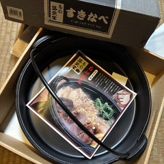南部鉄器　すき焼き鍋　鉄　27cmの画像
