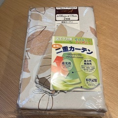 カーテン　2枚組