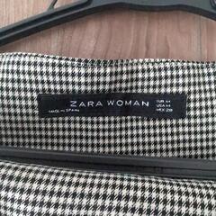 ZARAのワイドパンツ　Lサイズの画像