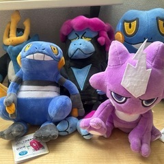 ポケモンのぬいぐるみ五個セット