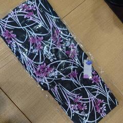 新品　浴衣　ブラック系の画像