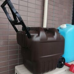カラータンク20㍑　美品　オシャレ　おまけつきの画像
