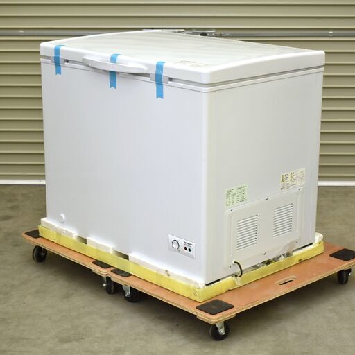 【ヤ取終了8/3】≪yt1939ジ≫ 未使用保管品 2024年製 SHARP/シャープ 冷凍ストッカー FC-S20D-W AC100V 200L ノンフロン冷凍庫 FC-S20D 中古家具/宮城県仙台市 70525-06