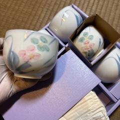 有田焼　急須と湯呑み5セットの画像