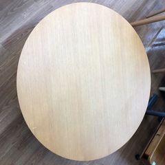 松永家具　ラウンドローテーブル