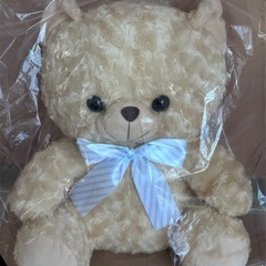 新品　くまさんのぬいぐるみ