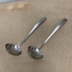 18-8 ステンレス製 レードルセット 2個セット まとめ ソー...