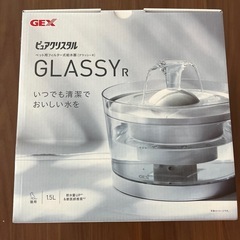 ペット用フィルター式給水器　ピュアクリスタルの画像