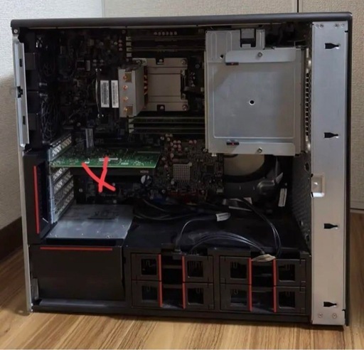 Lenovo think station P510 Xeon E5-1620 (アキ) 金山のデスクトップ