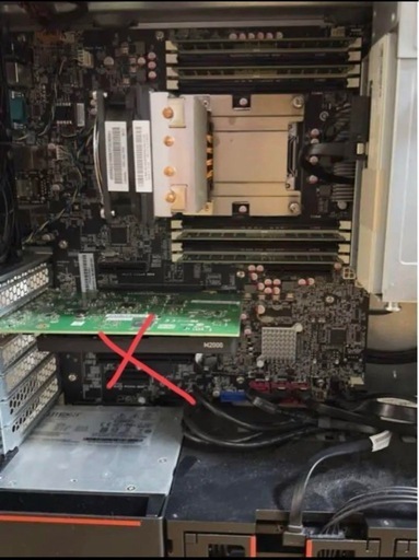 Lenovo think station P510 Xeon E5-1620 (アキ) 金山のデスクトップ