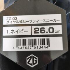 安全靴ダイヤル式スニーカーの画像