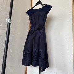 オケージョンドレス　ネイビーの画像