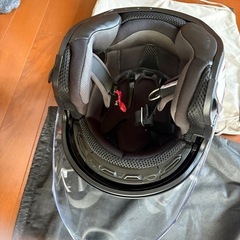 オープンフェイスヘルメット　Kabutoカブト　バイクの画像