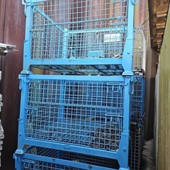 　値下げ相談　足場材用　折りたたみ可能収納ラック　超美品　