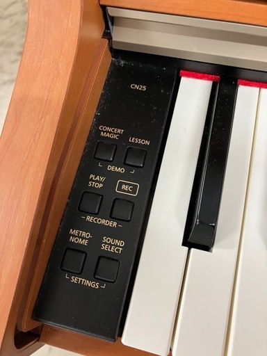 ロ2506-155 KAWAI CN25C 電子ピアノ 2016年製 88鍵　動作確認済み 中古美品