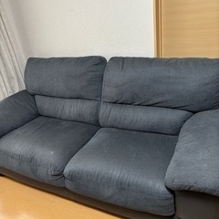 布製2人掛けソファ】ニトリ製・6月21日〜27日引き取り限定