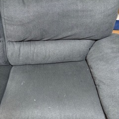 布製2人掛けソファ】ニトリ製・6月21日〜27日引き取り限定の画像