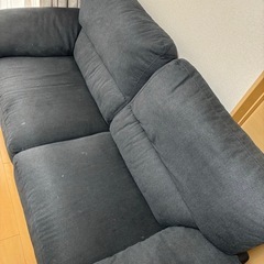 布製2人掛けソファ】ニトリ製・6月21日〜27日引き取り限定の画像