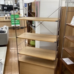 【トレファクマーケット久喜店】無印良品　ユニットシェルフ