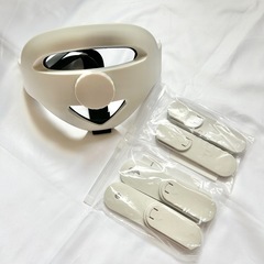 ヘッドストラップ（ホワイト・調整可能）　