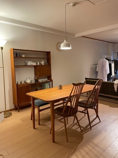 unico ダイニングテーブル W1600