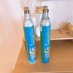  【2本セット】ソーダストリーム 空のガスシリンダー