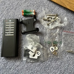値下げしました　
リモコン付きLEDライト型シーリングファン　未使用品 の画像
