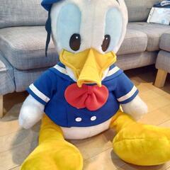 ドナルドダック巨大ぬいぐるみ　ビンテージの画像